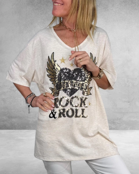 Remera Rock Rules XXL - comprar online