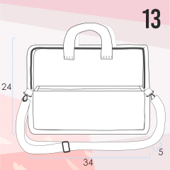Bolso para notebook Tersina - Entusiastas