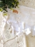 Toalha MEU BATIZADO bordada vela decorada pingente anjo