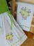 Kit com bate mão e pano de prato bordado - comprar online