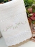 Toalha de lavabo bordada - comprar online