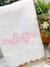 Toalha de lavabo bordada - comprar online
