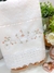 Toalha de lavabo bordada - comprar online