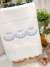Toalha de lavabo bordada - comprar online