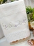 Toalha de lavabo bordada - comprar online