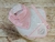 Kit 3 peças: babador bandana bordado / fralda boca / segura chupeta