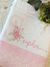 Toalha de boca personalizada para bebê - Toalha de boca bordada