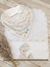Kit 2 peças: babador bandana bordado / fraldinha de boca