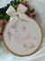 Enfeite Maternidade Bastidor - Jardim Encantado Borboleta 3d - Tatiane Oliveira for baby