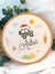 Enfeite maternidade bastidor bordado - Jeep Off Road