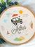 Enfeite maternidade bastidor bordado - Jeep Off Road na internet