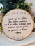 Enfeite maternidade bastidor bordado - Oração do Santo Anjo - Tatiane Oliveira for baby