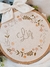 Enfeite Maternidade Bastidor Bordado Flores - Tatiane Oliveira for baby