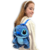 MOCHILA.PELUCHE.STICH(147374)AZUL DE 30CM