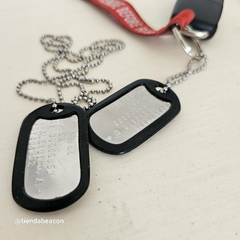 dogtag chapas militares personalizadas - TiendaBeacon