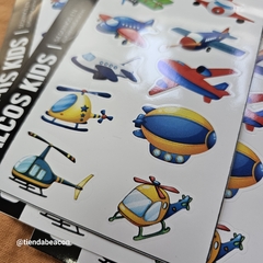 plancha de stickers KIDS