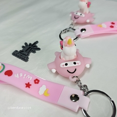 llavero unicornio en avioncito - comprar online