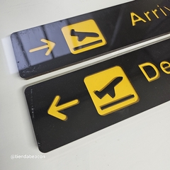 Imagen de cartelitos aeronáuticos