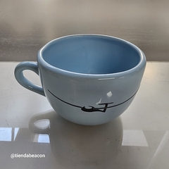 Tazón ceramica celeste - TiendaBeacon