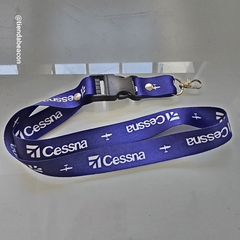 cinta portacredenciales piper o cessna - comprar online