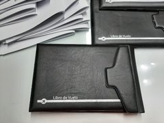 Libro de vuelo NEGRO con pack de 10 hojas