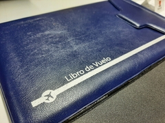Libro de vuelo AZUL con pack de 10 hojas - comprar online