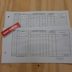 hoja de libro TCP - comprar online