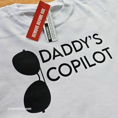 remera niño DADDY'S COPILOT