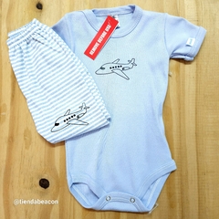 Bodie CON PATITA Bebe aeronautico