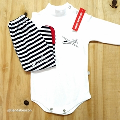 Bodie CON PATITA Bebe aeronautico