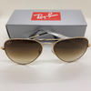 RAYBAN AVIATOR GOLD DEGRADEE MARRON