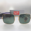 RAYBAN SQUARE GOLD GREEN