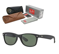 RAYBAN WAYFARER BLACK GREEN MATE