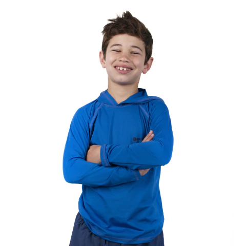 Remera con Capucha Origami Niños UNISEX Protección UPF +50 - comprar online