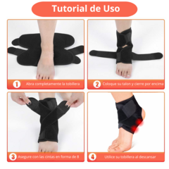 Imagen de Talonera Tobillera Magnetica Espolon Fascitis Agnovedades