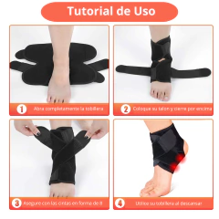 Imagen de Talonera Tobillera Magnetica Espolon Fascitis Agnovedades