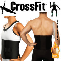 Imagen de Faja Termica Lumbar Crossfit Neoprene Ballenada Agnovedades