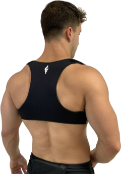 Corrector Postural Negro Espalda Hombros DEMA Agnovedades - tienda online