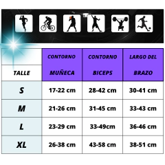 Mangas Compresión 15 20 Running Basquet Voley Agnovedades - tienda online