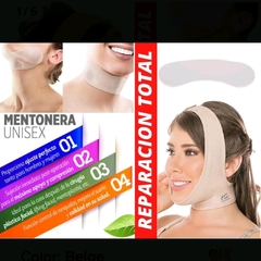 Faja Facial Mentonera Lipo Lifting Reparador Gel Agnovedades