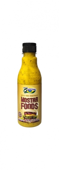 Molho para Hamburger Mustard Foods Brasileiríssimo - 236 ml