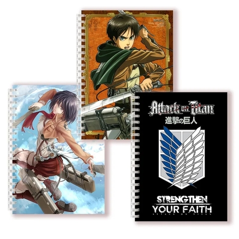 Cuadernos Attack On Titan