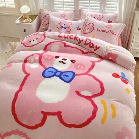 Edredon Rose bear