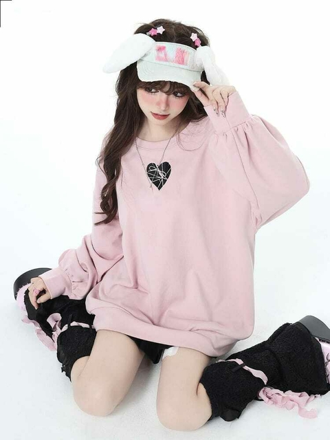Hoodie cuello redondo heard