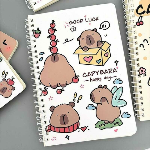 Cuaderno Capybaras Family