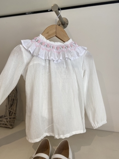 Blusa Punto Smock en internet