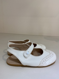 Zapatos 203 blanco sin talon - comprar online