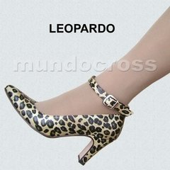Zapatos Clásicos Stilettos c/Tobillera Colores Taco Alto 41, 42, 43, 44 y 45