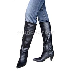 Botas Altas a la Rodilla De Caña Elastizada 35 Al 40 - comprar online
