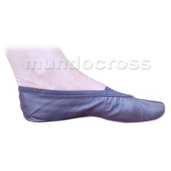 Chatitas Elastizadas Unisex De Cuero 35 A 44 Negras /blancas